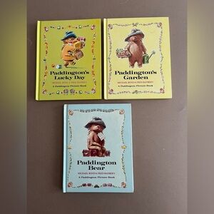 📚 Vintage Paddington Bear Picture Book Lot (3)